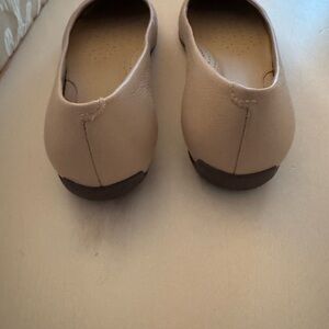 Tan Leather Flats